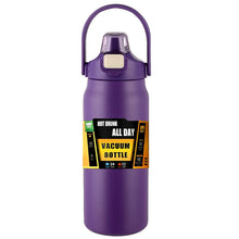 Portable Thermos with Straw 304 Stainless Steel Thermal Mug Tumbler Coffee Cup Sports Vacuum Flasks Cold and Hot Water Bottle
