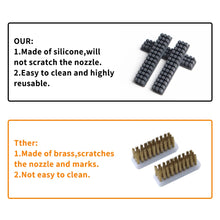 For Creality K1 K1C K1MAX Nozzle Silicone Brush 3D Printer Nozzle Cleaner Tool for K1 Series 3D Printer