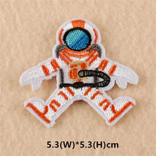 UFO Alien Rocket Space Patch for Clothing Punk Embroidered Patches On Clothes DIY Parches Applique
