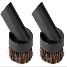2/4Pcs Soft Bristle Vacuum Brush Round Brush Vacuum Attachment Universal Vacuum Dust Brush for Most Vacuum Cleaners Accessories