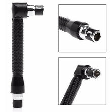 Black L type 1/4 hexagon screwdriver bit 90 °  double-end handle 6.35mm wrench tool