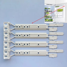 4PCS for Electrolux/Siemens/Bosch built-in Fridge door slide rail mounting kit refrigerator door sliding guide