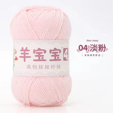 50g 1pc Hand Knitting Milk Cotton Yarn Knitted Blanket Sweater Scarf Doll Crochet Yarn wool thread line Crocheting amigurumi
