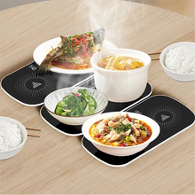 Qualitative! Food Electric Warming Plate Warmer Hot Placemat Plate Placemat Long Lasting Warming Plates for Home Dinner Plate Wh