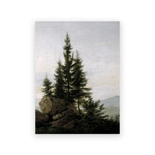 Rustic Mountain Forest Landscape Canvas Prints, Vintage Farmhouse Wall Art - image 8