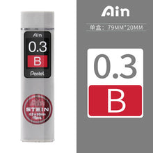 1 unidad de minas Pentel C275 STEIN antiroturas para portaminas de dibujo manga, especial para bocetos de estudiantes 0,2/0,3/0,5/0,7/0,9 mm