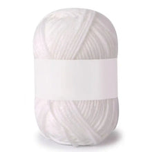 25g Soft Milk Cotton Knitting Yarn Anti-Pilling High Quality Knitting 4ply Cotton Yarn For Crochet Scarf Sweater Hat Doll Craft