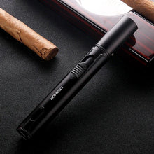 HONEST Metal Torch Windproof Lighter Refillable Pen Lighter Jet Flame Butane Lighter Kitchen BBQ Candle Camping Men's Gadget