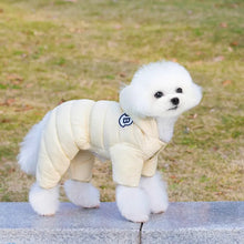 Dog Waterproof Jacket Cotton Pet Dog Coat Luxury Four Legged Dog Clothes Chihuahua French Bulldog Bichon Puppy Jumpsuit Ski Suit