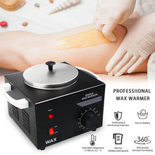 Multifunction Electric Single Pot Wax Heater Warmer One Button Adjustable Temperature Remove Body Hair For Beauty Salon Home