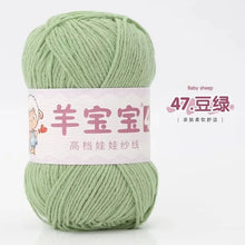50g 1pc Hand Knitting Milk Cotton Yarn Knitted Blanket Sweater Scarf Doll Crochet Yarn wool thread line Crocheting amigurumi