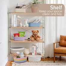 1pcs Woven Basket,Small Rope Storage Bin with Handles & Ribbon Bag, Organizer for Shelves Closets,Gift Basket Empty for Birthday