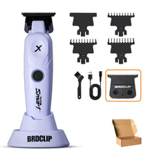 BRDCLIP BRD9615 9000PRM Professional Men's Hair Trimmer Barber Finish Electric Clipper DLC Blue Blade Hair Cutting Machine