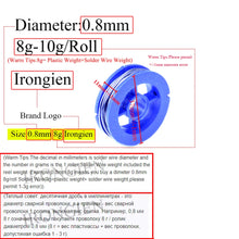 Irongien High Purity Soldering Wire 8g50g/Roll Mixed Tin Rosin Core Dia 0.6-1.5mm Solder Welding Wire For Electrical Soldering