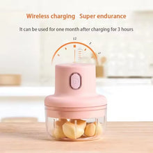 Electric Garlic Crusher USB Wireless Mini Vegetable Cutter Meat Grinder Sturdy Press Mincer Food Chopper Mixer Kitchen Tools