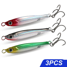 1-5Pcs Lure Kit 7g 10g 20g 30g 40g Metal Jig Spoon VIB Sinking Pencil Fishing Tackle Box Teflon Hook Pesca Swimbait Baits