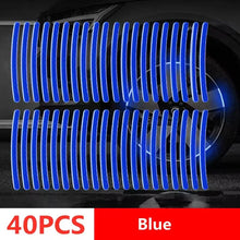 Reflective Wheel Rim Stickers for Car, Motorcycle and Bike, 20 or 40 Pcs - image 9