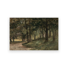 Rustic Mountain Forest Landscape Canvas Prints, Vintage Farmhouse Wall Art - image 23