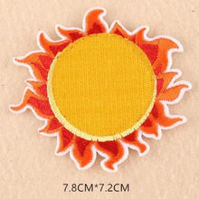 UFO Alien Rocket Space Patch for Clothing Punk Embroidered Patches On Clothes DIY Parches Applique