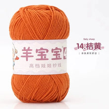 50g 1pc Hand Knitting Milk Cotton Yarn Knitted Blanket Sweater Scarf Doll Crochet Yarn wool thread line Crocheting amigurumi