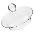 Teapot Lid Replacement Glass Lid Heat-resistant Glass Lid Strainer Kettle Glass Cover Filter For Household Travel Replacement