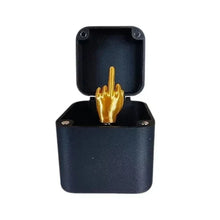 Out of the box pop-up Middle Finger Funny Gift Box Desk Home Decor Gifts Middle Finger Novelty Christmas Novelty Prank Gift