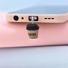 Cute Coffee Cup Phone Dust Plug Charm for iPhone, Android and Type-C Ports - image 3