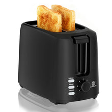 SUPERLEX Toaster 2 Slice Wide Slot 6 Modes Automatic Breakfast Machine 3-Buttons Small Stainless Steel Bread Toaster
