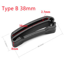 10 Pcs/Pack Quick Slip Keeper Buckle End Clip Slider Black For Molle Tactical Backpack Adjusting Strap Webbing 15-50mm