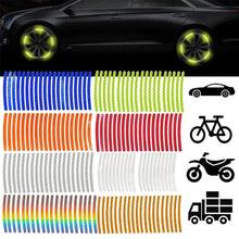 Reflective Wheel Rim Stickers for Car, Motorcycle and Bike, 20 or 40 Pcs - image 2
