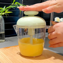 Egg Beater Hand Mixer Semi-Automatic Egg Whisk Milk Frother Handheld Manual Press-type To Beat Egg Whites Baking Tool