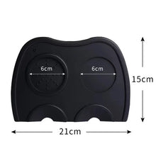 Espresso Coffee Tampers Mat Station Press Tampering Holder Corner Mat Pad Silicone Coffeeware Tamping barista WDT Tools