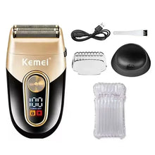 Kemei Hair Clippers Kit Professional DLC Blade Electric Trimmer Men Barber Cordless Shaver KM-2242 KM-2351 KM-3209 Hair Clippers