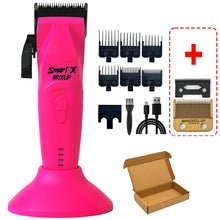 BRDCLIP Professional Hair Clipper 7200RPM Brushless Motor DLC FADE Blade Charging Base Barber Trimmer 9000RPM Electric Shaver