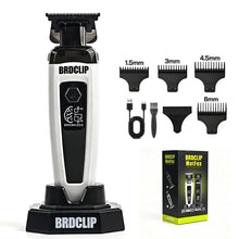 BRDCLIP BRD9615 9000PRM Professional Men's Hair Trimmer Barber Finish Electric Clipper DLC Blue Blade Hair Cutting Machine