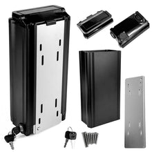 Rear Rack Battery Case 78pcs 21700 Cells EBike Battery Box 36V 48V 52V Ebike Downtube Case With Rear Rack