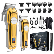 Cordless Hair Clipper and Trimmer Kit for Men with Titanium Blades, USB-C - image 12