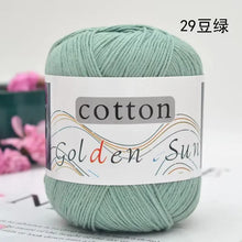 1Pc 50g Hand knitting 100% cotton yarn soft crochet yarn to knit sweater blanket hat line crocheting amigurumi doll bag threads