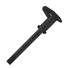 New 1PC Plastic Vernier Caliper Digital Display Caliper Mini Text Play Caliper Student Vernier Ruler 0 to 150mm Measuring Tool
