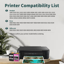 INKCLOUD 301XL Ink Cartridges Replacement for HP 301 for Envy  4500 4502 5530 DeskJet 1000 1050 2050 2510 OfficeJet 2620 4630