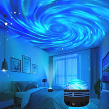 Galaxy Star Projector Night Light with Ocean Wave Effects for Bedroom Decor - image 4