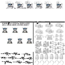 DIY assembling toys for the building block model MOC scene of the gun arsenal of military base. party favors for kids birthday