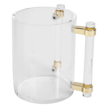 NUEVO_Vaso para lavado de manos de acrílico con dos asas