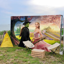 W-Wicked Part One Movie flag For Picnic Party Camping Banner Outdoor Atmosphere Cloth