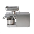 SUSWEETLIFE M9 Nueva prensa de aceite de acero inoxidable, comercial y doméstica, pequeña, totalmente automática, para prensado en caliente y en frío, de bajo ruido