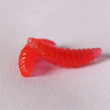50Pcs Soft Silicone Maggots Baits Fishing Lures Artificial Baits Jigging Wobblers