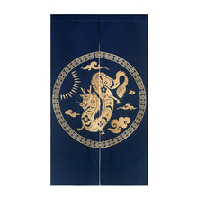 Traditional Chinese Dragon Flying on The Cloud Noren Curtains Japanese Style Doorway Curtain Panel Door Room Divider Curtains