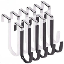 Door Hook with Rubber No Need for Drilling Cabinet, Wardrobe Door Rear Anti Slip Hook Over The Door Organizers
