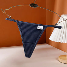 Tanga deportivo de algodón para mujer, lencería sexy, bragas sencillas, ropa interior femenina, tanga de hilo, calzoncillos transpirables