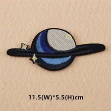 UFO Alien Rocket Space Patch for Clothing Punk Embroidered Patches On Clothes DIY Parches Applique